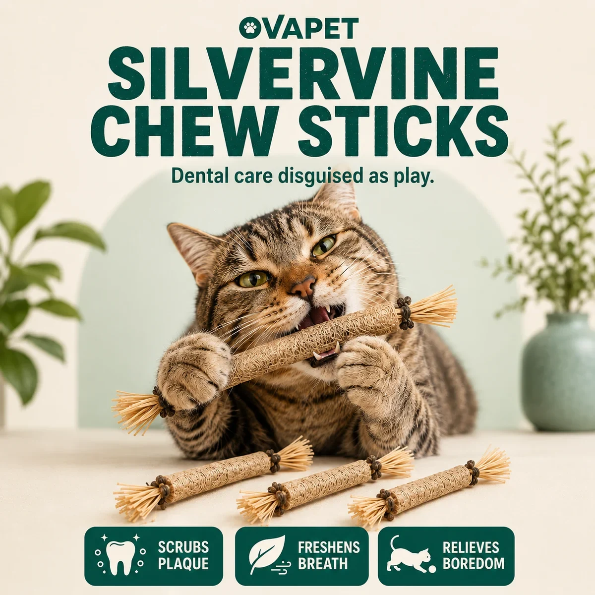 OvaPet Silvervine Chew Sticks
